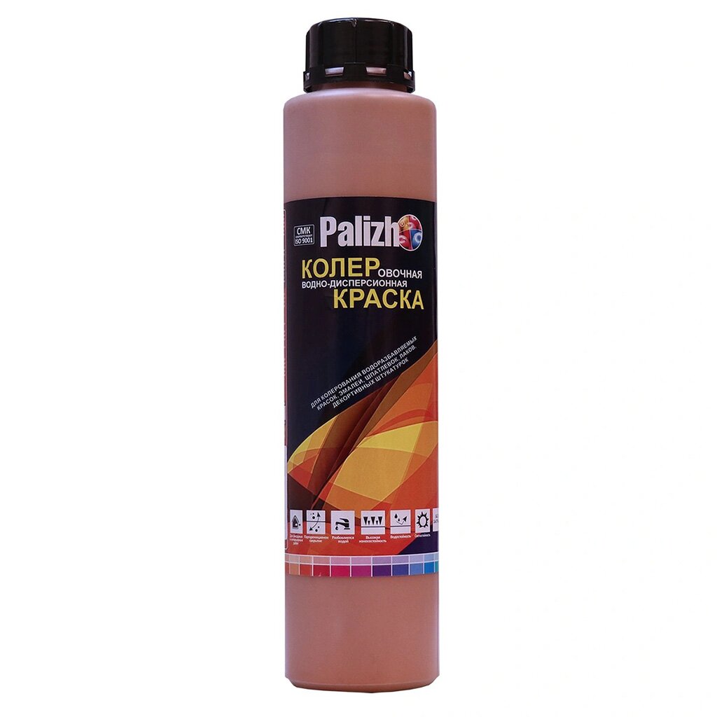 Колер краска, Palizh, №506, бежевый, 750 мл колер краска palizh 501 оранжевый 750 мл