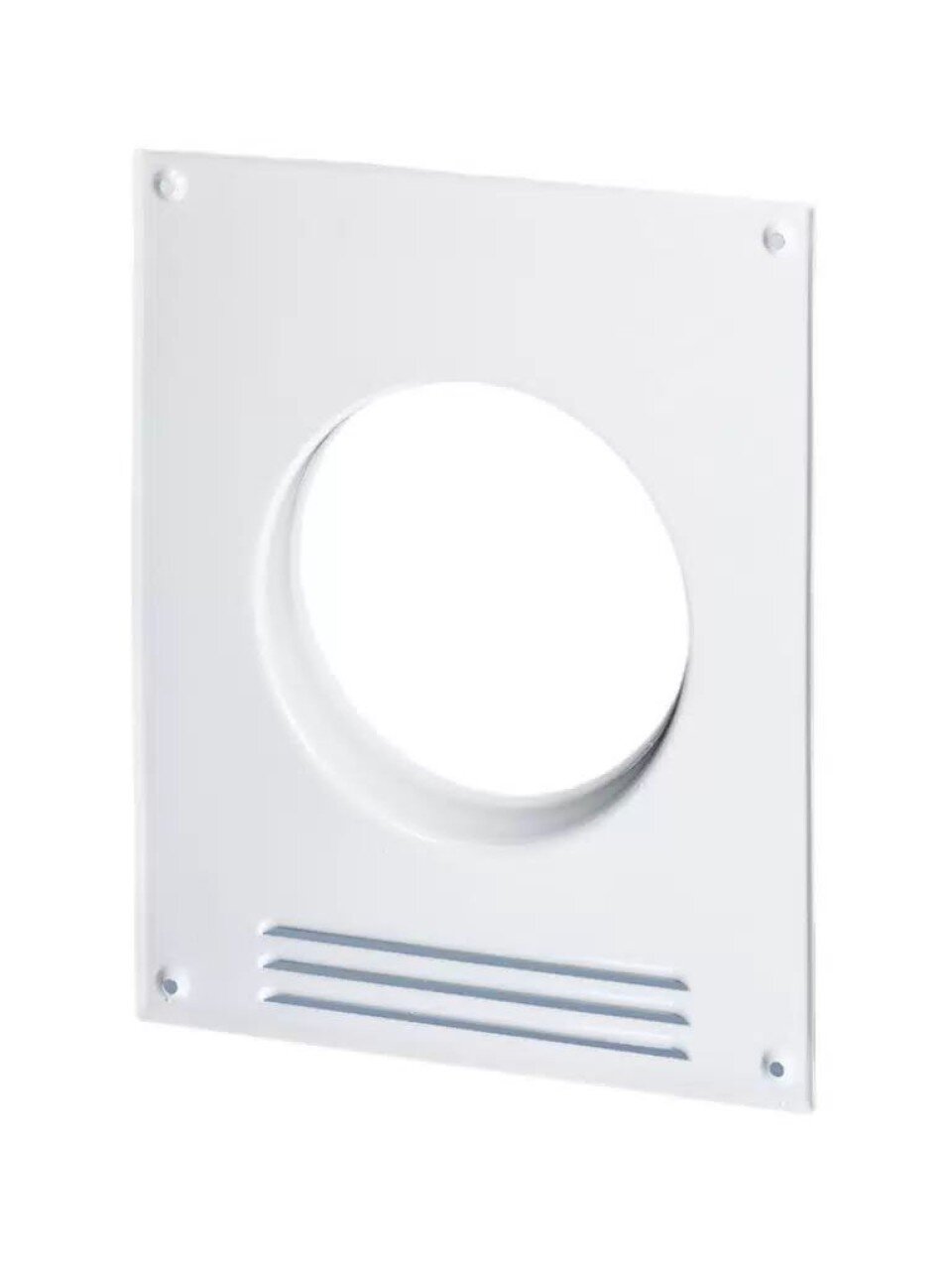 Площадка торцевая металл, установочный диаметр 120 мм, с решеткой, 196х236 фланец D120, Viento, 120ПРМ