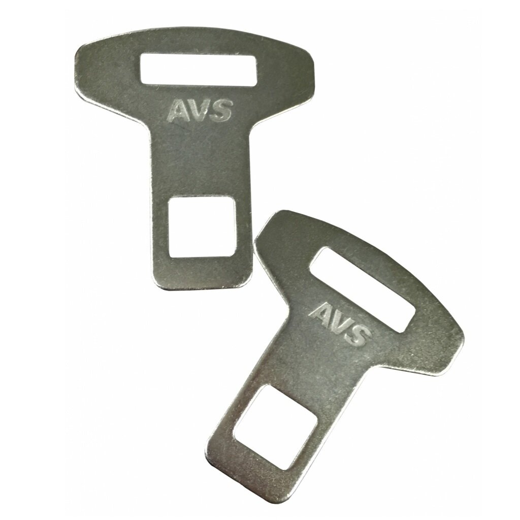 Заглушка для ремня безопасности AVS, BS-002, A78466S/А85062S, 2 шт металлическая заглушка замка ремня безопасности nova bright