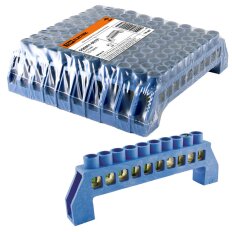 Шина нулевая N, в изоляции, 10 групп, 6х9 мм, TDM Electric, SQ0801-0019