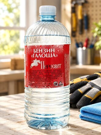 Бензин Галоша, 1 л, Пересвет, ТУ