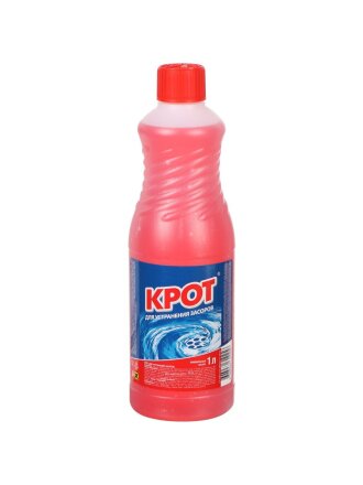 Средство от засоров Крот, 1 л