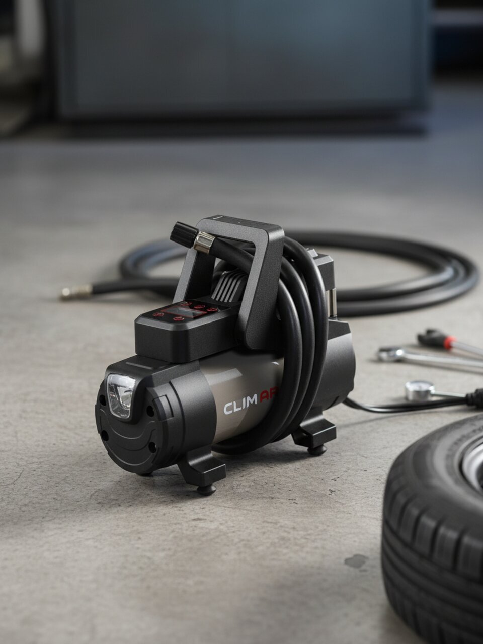 Компрессор автомобильный Clim Art, CA-35L Smart, 35 л/мин, 12 В, 7 атм, 168 Вт, к прикуривателю, сумка, CLA00004