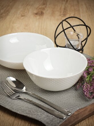 Салатник стеклокерамика, круглый, 18х7.5 см, Precious, Luminarc, Q1932