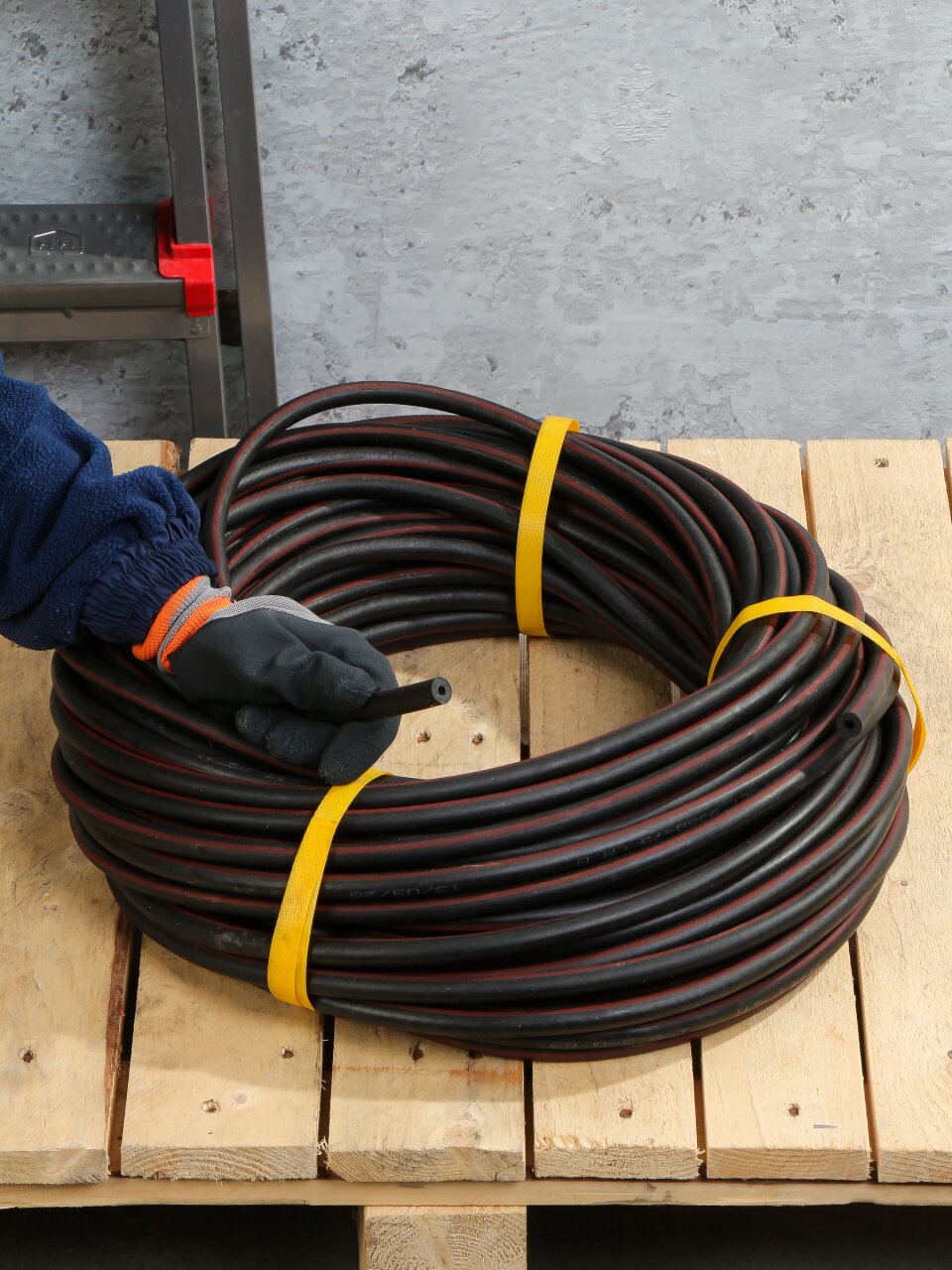 Шланг газовый 6.3х50 м, Волжский, 0.63 МПа, рукав, ВПТ