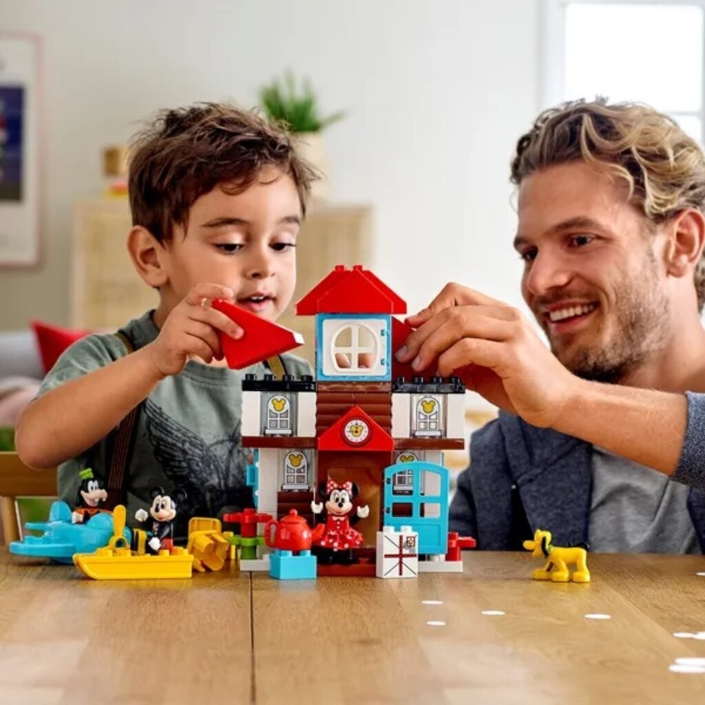 Конструктор Lego, Duplo, Летний домик Микки, 1-3 лет, 57 деталей, 10889 -  купить оптом со складов в Москве и Воронеже - оптовая база Спектр