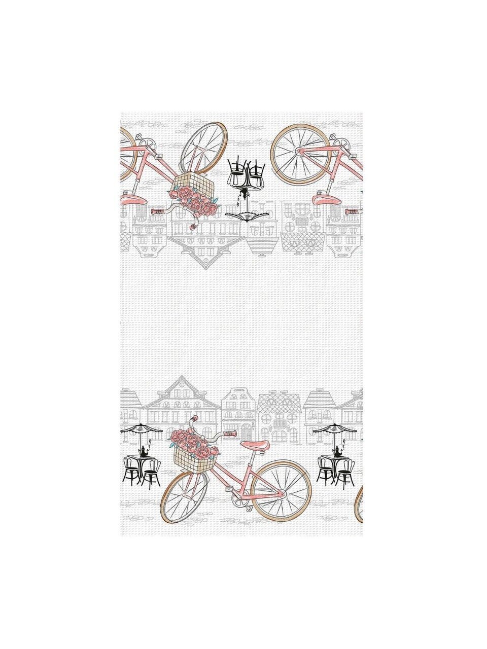 Полотенце кухонное 40х70 см, 170 г/м2, 100% хлопок, Самойловский текстиль, Город, Вид 2, Россия