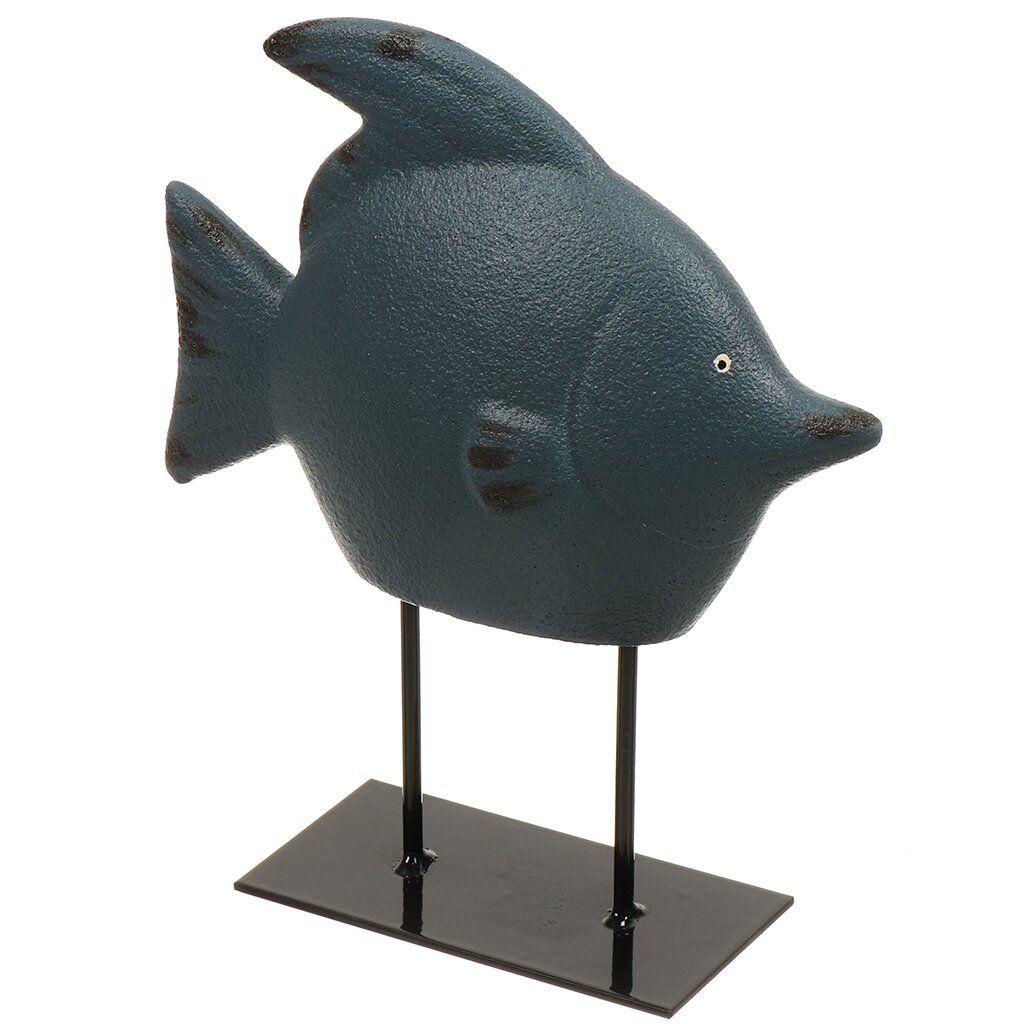 Фигурка декоративная керамика, Рыбка, 23.5х7х27.5 см, Y4-5180-1