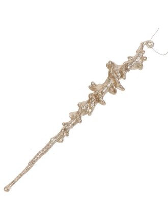 Елочное украшение шампань, 26.5х4 см, SYYKLB- 1923074