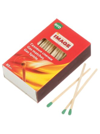 Спички газовые, Image, 84 мм, 80 шт