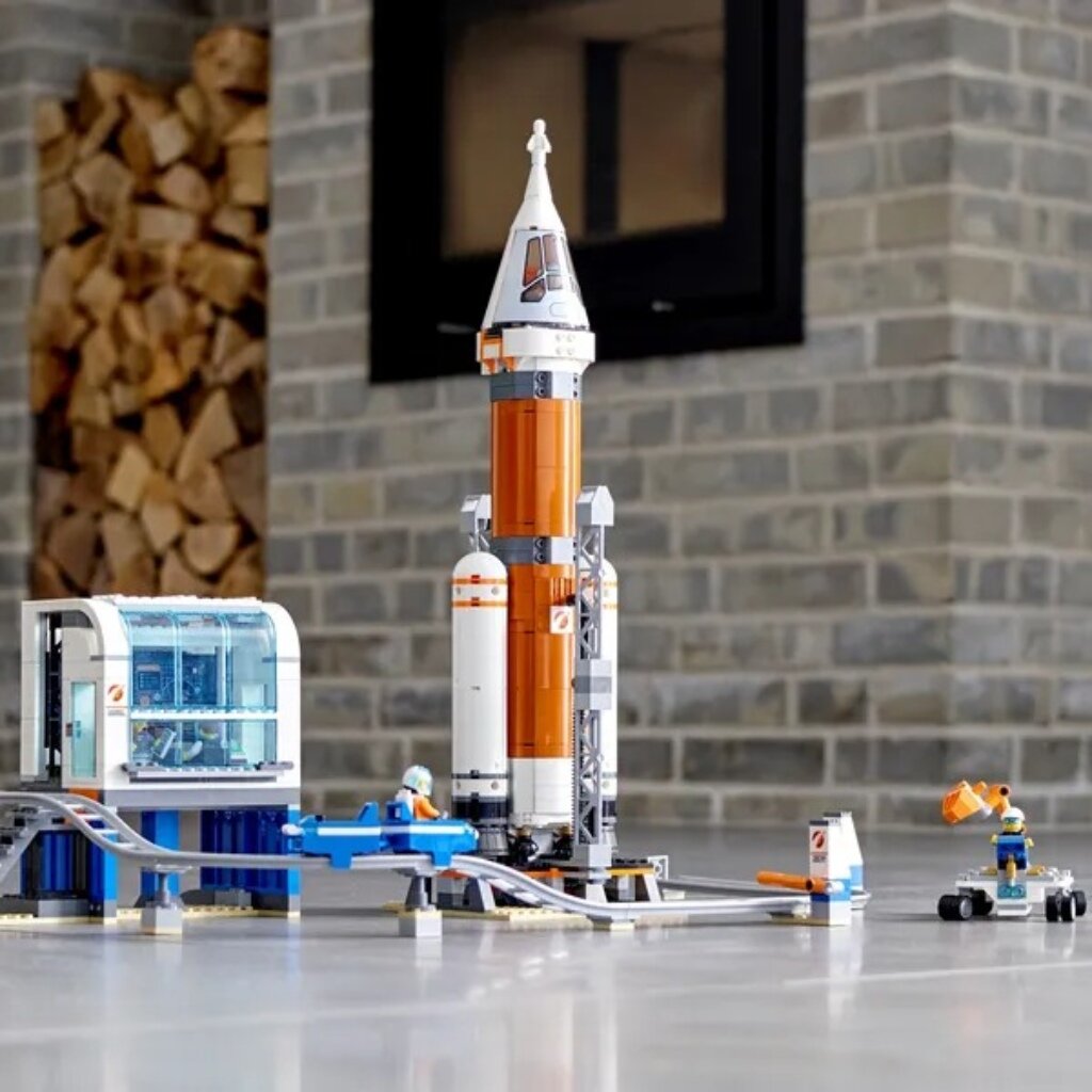 Конструктор Lego, City, Ракета для запуска в далекий космос, 7-9 лет, 837  деталей, + пульт управления запуском, 60228 - купить оптом со складов в  Москве и Воронеже - оптовая база Спектр