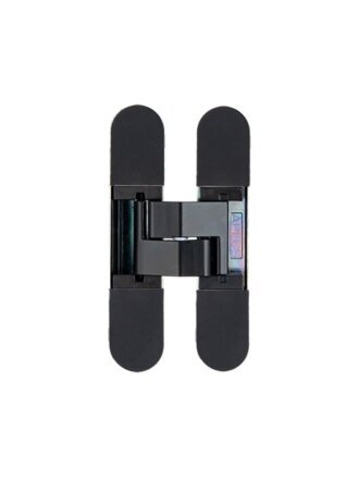 Петля скрытая Apecs, 115х23 мм, 3D-Z-BLM R11,5 B2B, 32796/34642, электрофорез, черный матовая