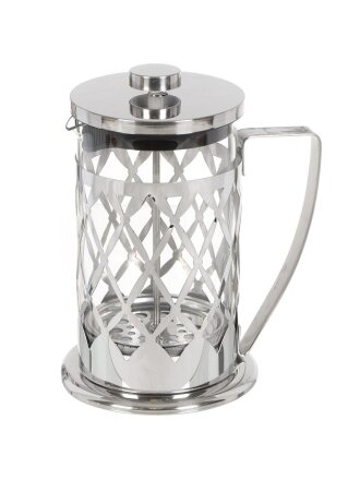 Френч-пресс 0.8 л, стекло, нержавеющая сталь, серебро, ВF-703(800мл.)