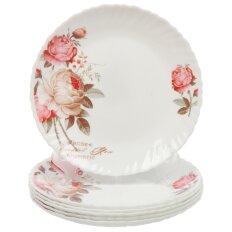 Тарелка десертная, стеклокерам, 6 шт, 19 см, кругл, Шарм, LHP75