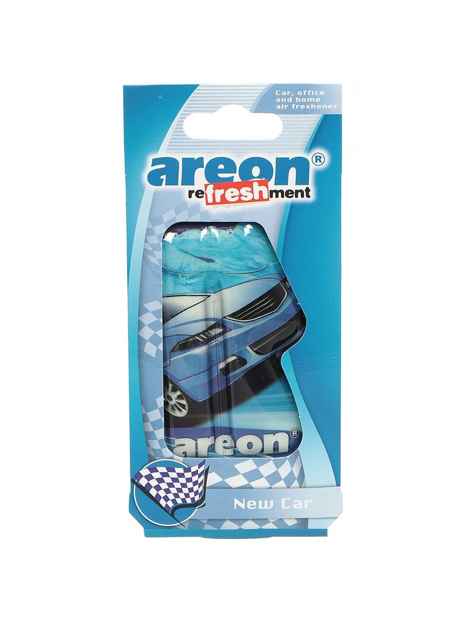 Ароматизатор в машину подвесной, гелевый, Areon, Refreshment Liquid Новая машина, 704-025-909
