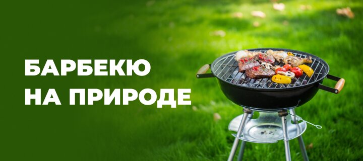 Барбекю на природе со скидкой -12%