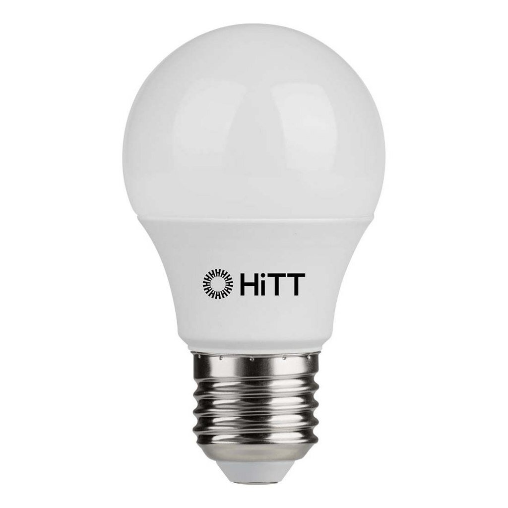Лампа светодиодная E27, 30 Вт, 300 Вт, 230 В, груша, 6500 К, свет холодный белый, HiTT, HiTT-PL-A60