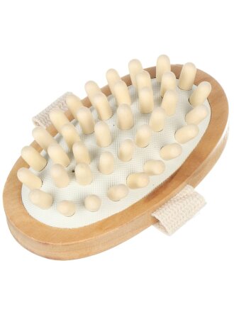 Массажер дерево, 13х8х4 см, универсальный, Банные штучки, 40066