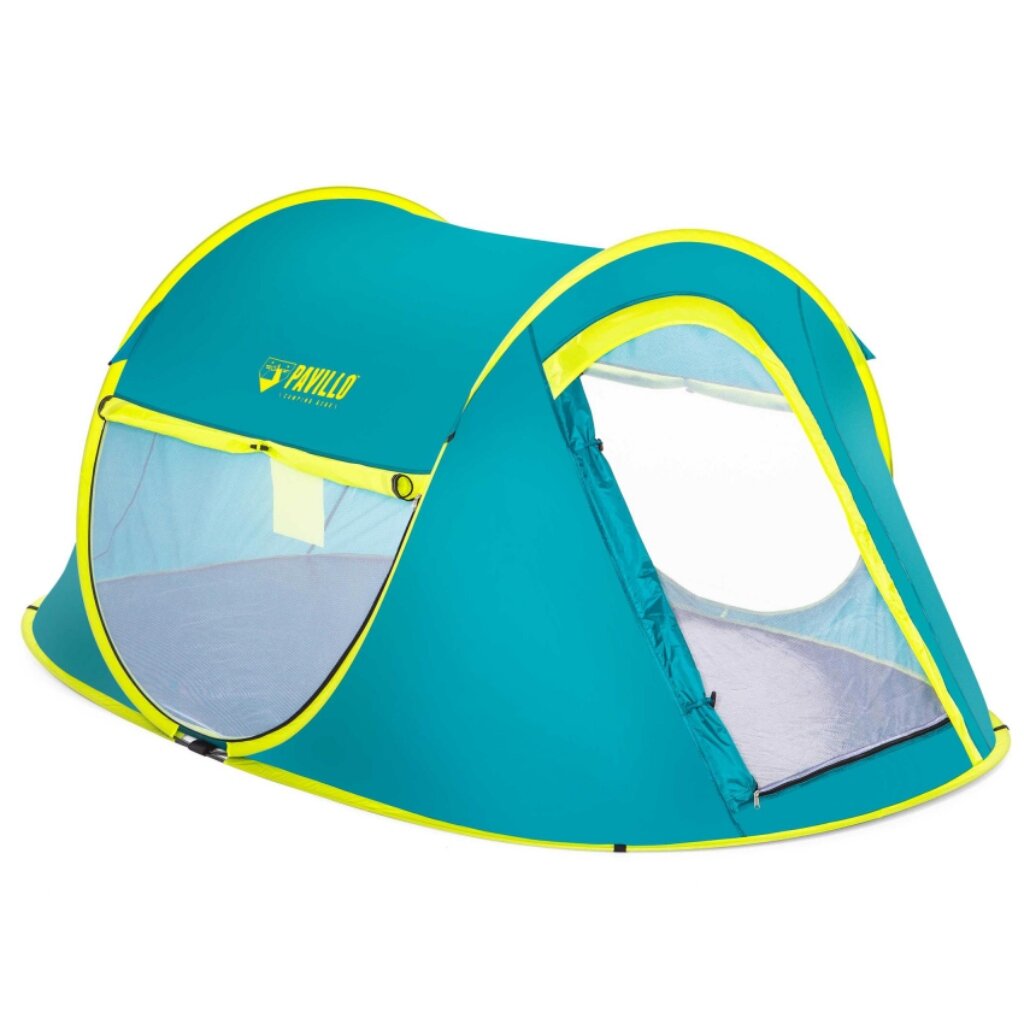 Палатка 2-местная, 235х145х100 см, 1 слой, 1 комн, с москитной сеткой, Bestway, Coolmount 2, 68086BW туристическая палатка открытый походный спальный мешок палатка легкая одноместная палатка с москитной сеткой