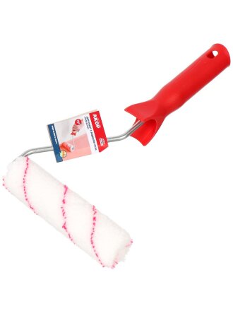 Валик малярный для работ с водными красками, Акор, Миди, полиэстер, 160 мм, с бюгелем, 803 30 160