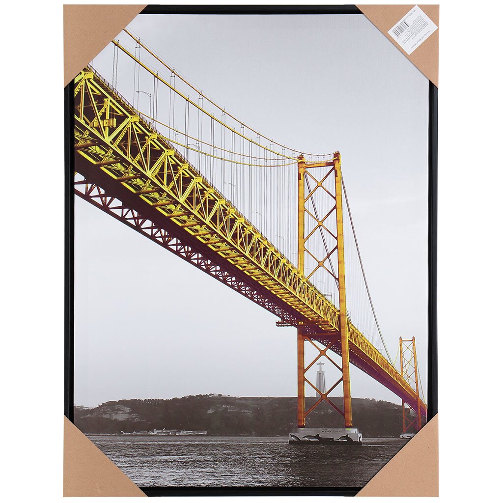 Картина 45х60 см, Мост, Y6-2390 картина для раскрашивания по номерам панно грустный взгляд
