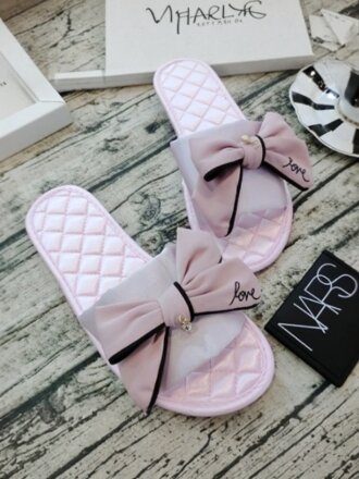 Тапки для женщин, розовые, р. 38-39, Love