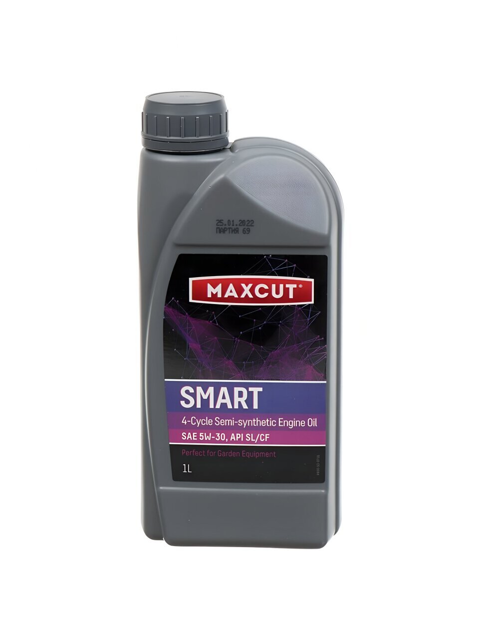 Масло машинное полусинтетическое, 5W30, Maxcut, Smart 4T Semi-Synthetic, 1 л, 850930716