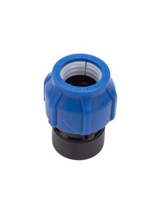 ПНД муфта d25х3/4", внутренняя резьба, соединительная, Valfex
