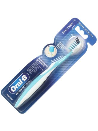 Зубная щетка Oral-B, Pro-Expert Clinical Глубокое очищение, средней жесткости, взрослая, 35, в ассортименте