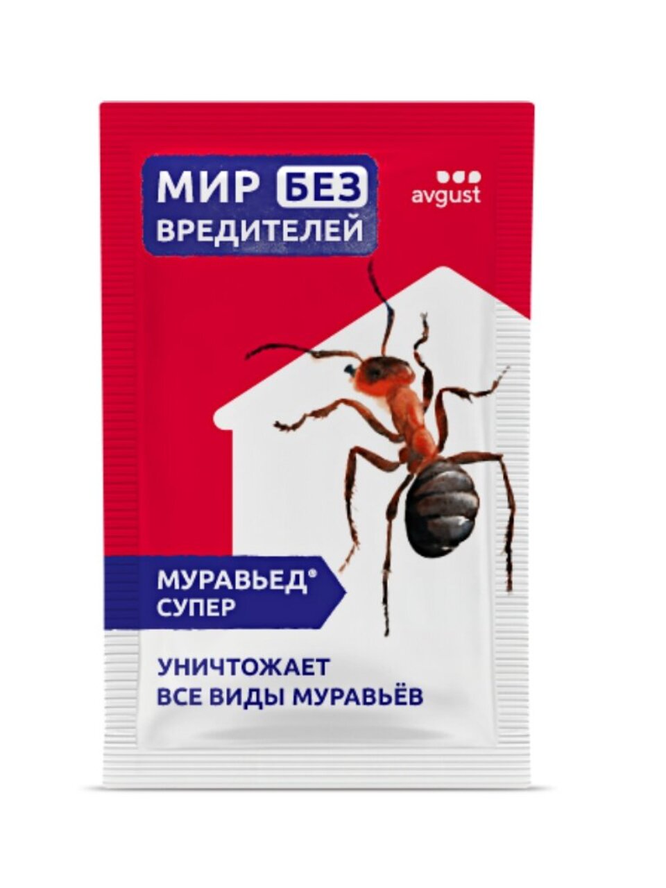 Инсектицид Муравьед Супер, от муравьев, гранулы, 50 г, Avgust
