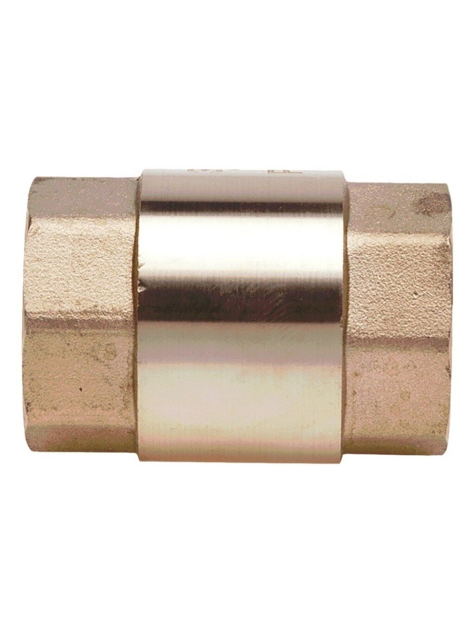 Клапан обратный 1/2'', г-г, латунь, DN 15, шток пластик, AquaLink