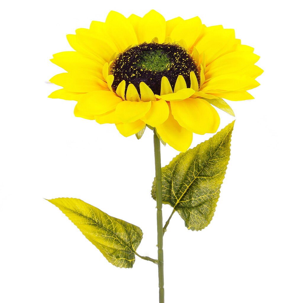 Цветок искусственный декоративный Подсолнух, 60 см, Y4-3028 подсолнух простые рисунки яркие образцы