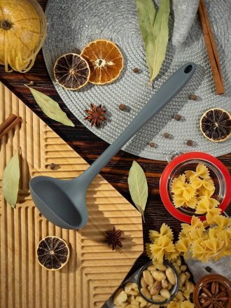 Половник силикон, навеска, Daniks, Bern, S-DC12-KT551-G01