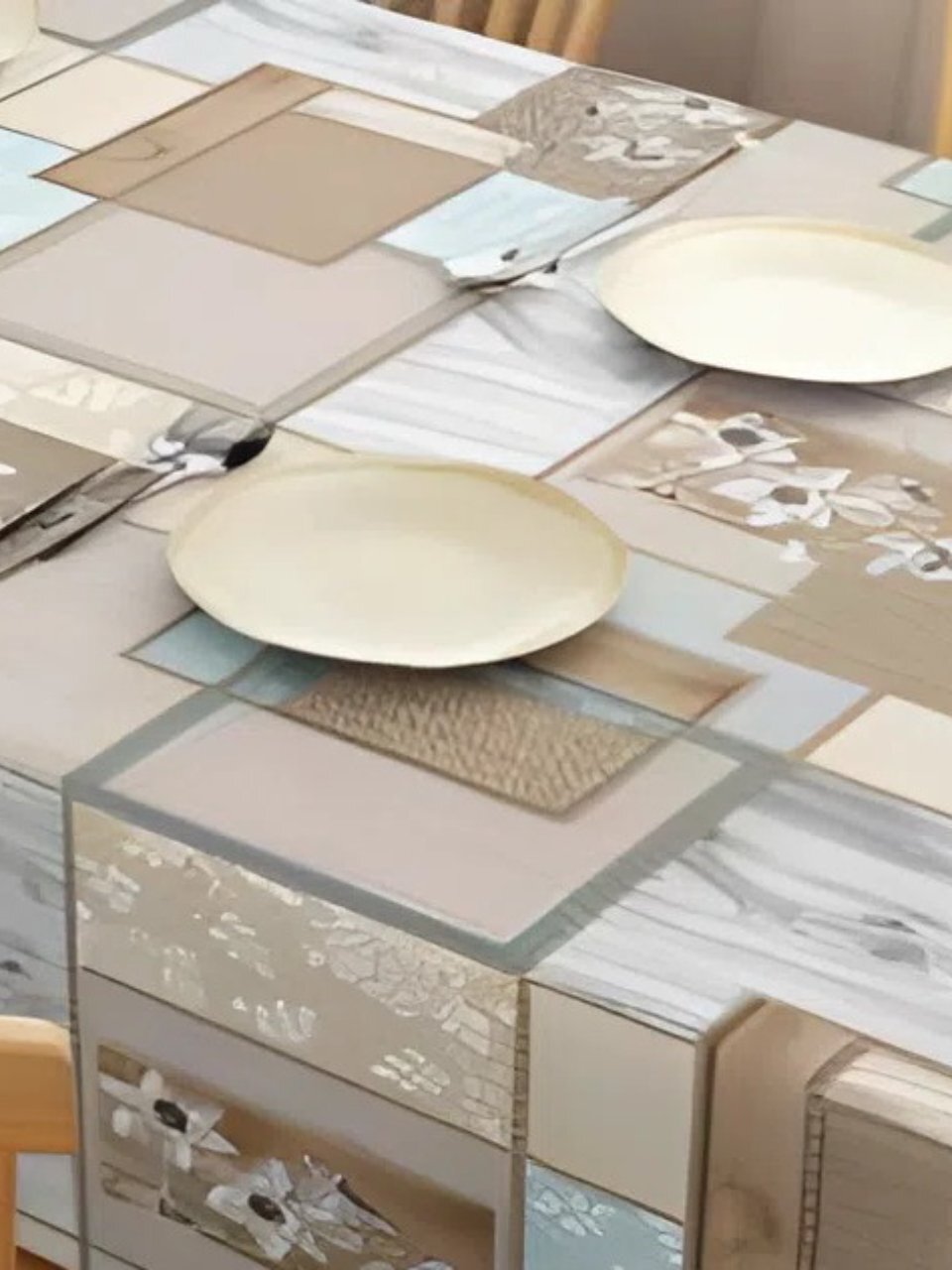 Клеенка Парадиз, 1.4х20 м, ПВХ на тканевой основе, 5732-3