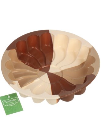 Форма для выпечки силикон, 23х23х4 см, круглая, d 23 см, Nouvelle Home, Tiramisu, 9904432