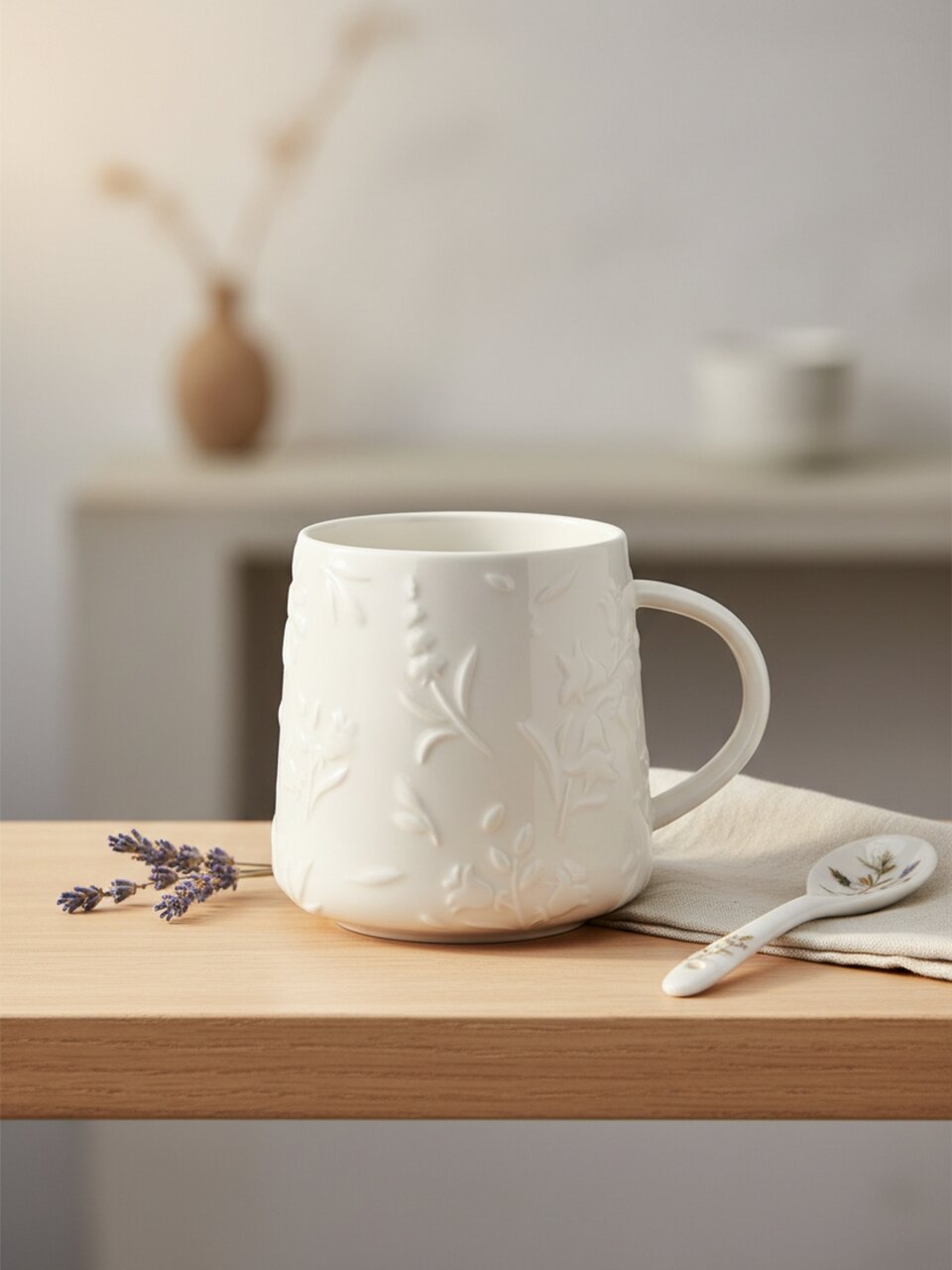 Кружка фарфор, 375 мл, Flowers Story, Lefard, 474-261