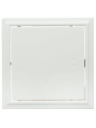 Лючок вентиляционный пластик, 200х200 мм, с замком, Event, 2020ЛПЗ