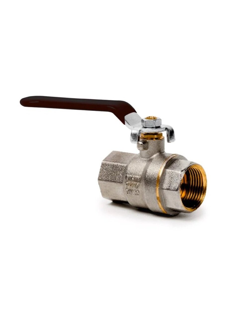 Кран для воды, 1&amp;quot;1/4, г-г, ручка, PN40, РосТурПласт