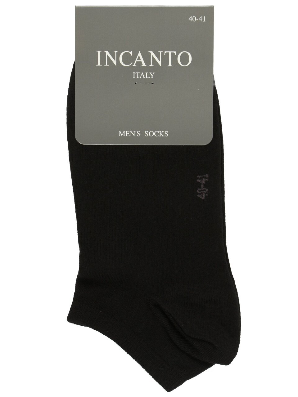 Носки для мужчин, х/б, Incanto, черные, р. 40-41, BU733019