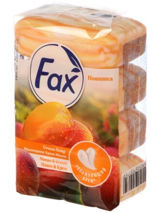 Крем-мыло Fax, Манго, 4 шт, 70 г