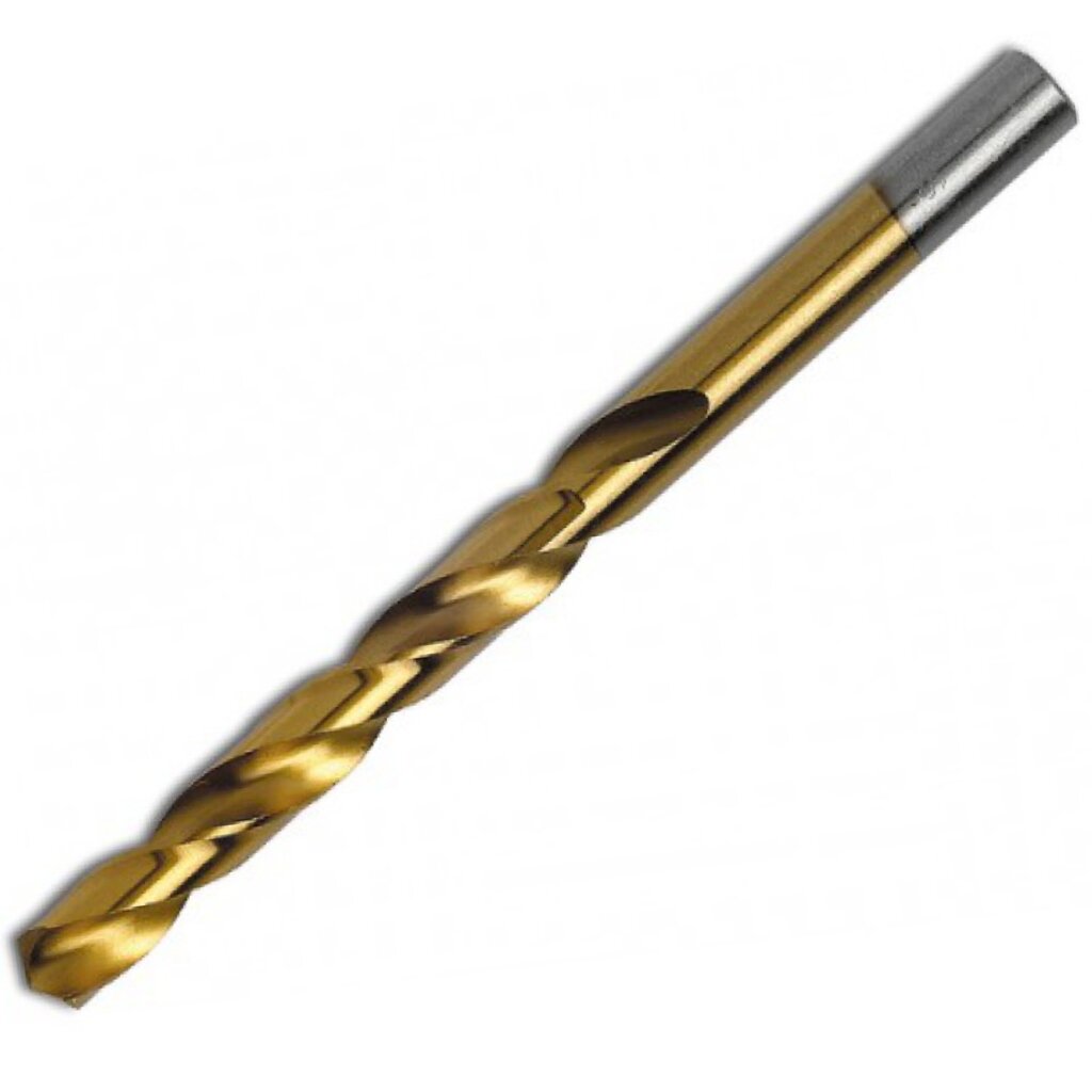 Сверло по металлу, с титановым покрытием, Haisser, диаметр 1.7 мм, HS111036 ножницы по металлу пряморежущие 250 мм bartex 1227009