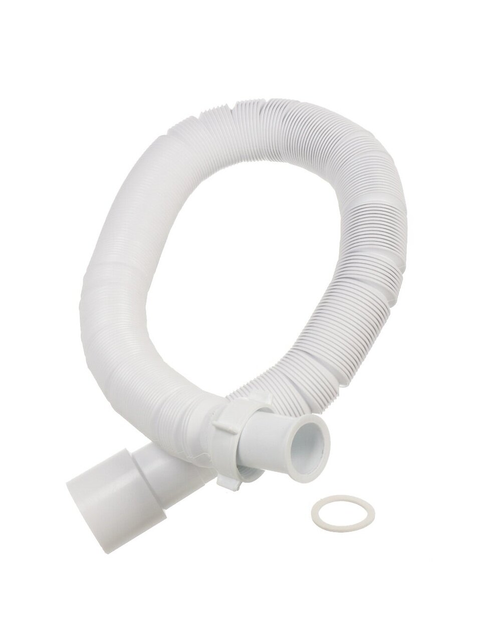Гофра для сифона 2400 мм, 1 1/4&amp;quot;х40/50, полипропилен, с гайкой, Orio, АС-10153
