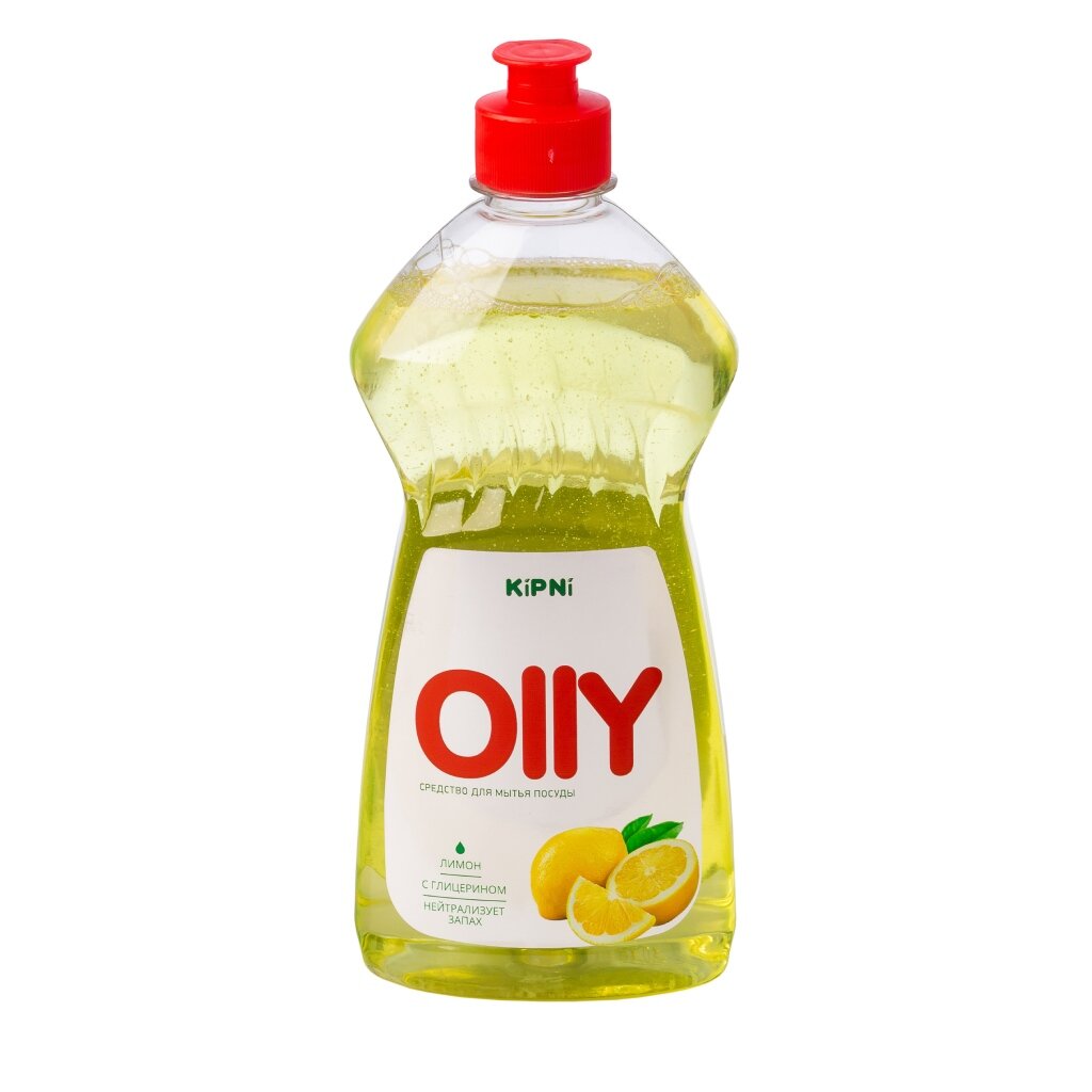 Средство для мытья посуды OLLY, Лимон, 485 мл laima средство для посуды лимон 500