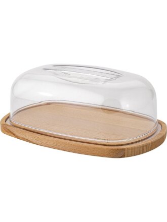 Контейнер пищевой пластик, дерево, 27х18х10 см, большой, Sugar&Spice, Rosemary, SE104812