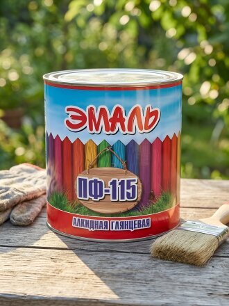 Эмаль Zabor, ПФ-115, алкидная, глянцевая, зеленая, 2.6 кг