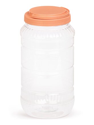 Бидон пластик, 3 л, с ручкой, в ассортименте, Альтернатива, М957