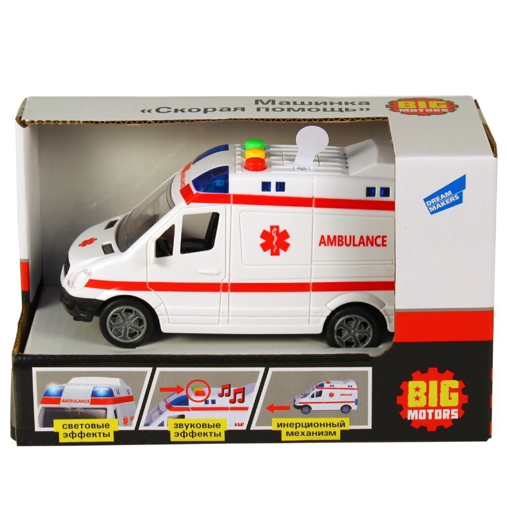 Машинка Скорая помощь, RJ6689A