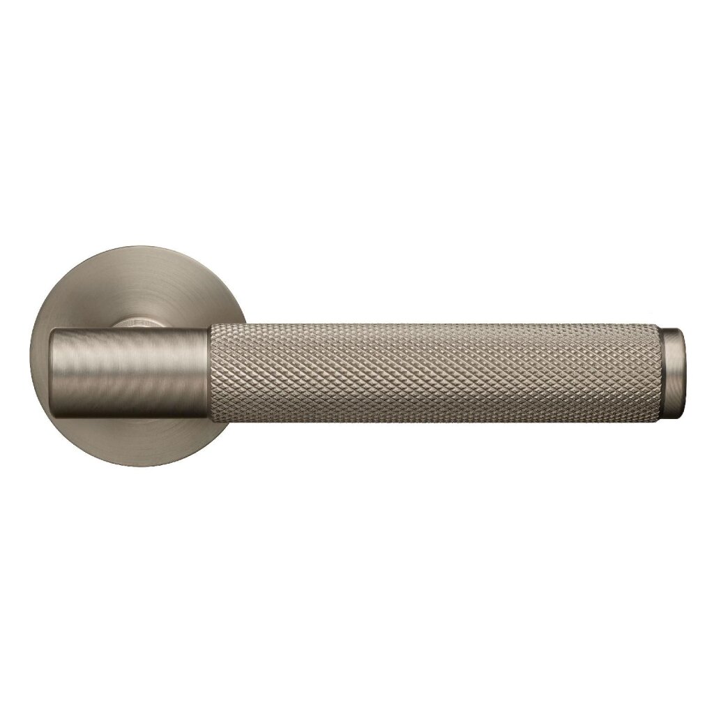Ручка дверная Аллюр, UNICO (51180), 15 624, комплект ручек, матовый никель, сталь