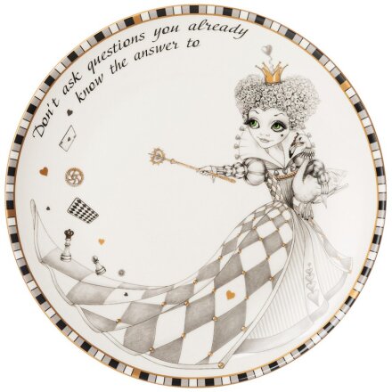 Тарелка закусочная, фарфор, 20 см, круглая, Wonderland, Lefard, 590-532