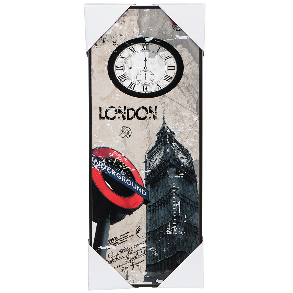 Картина 20х50 см, Лондон часы, Y6-2339